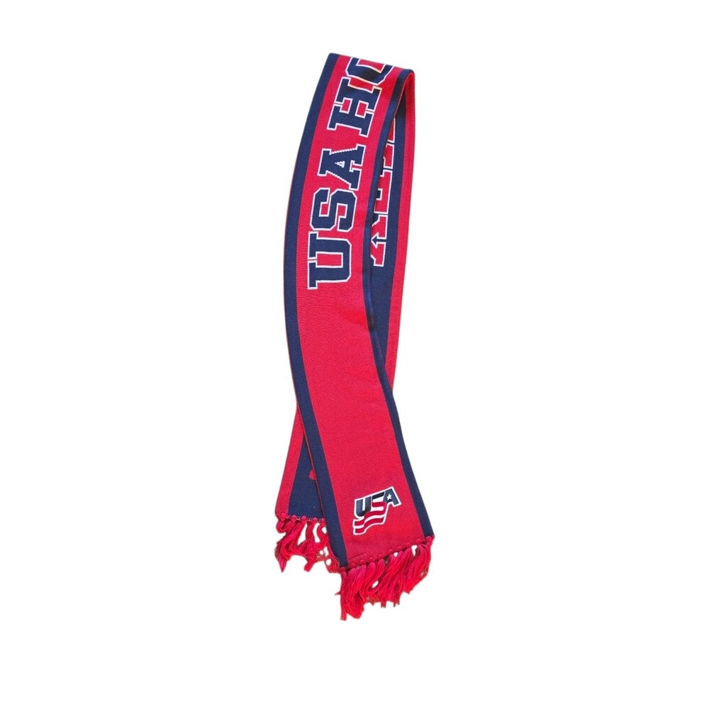 Nike Team USA Hockey Scarf United States Olympic Team Patch Red & Blue